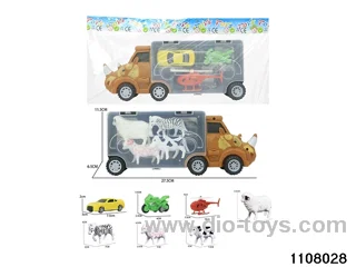 Scooter Dinosaur Storage Vehicle Set in opp bag