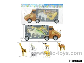 Scooter Dinosaur Storage Vehicle Set in opp bag