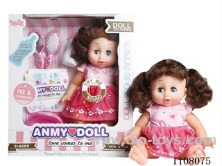14 "Water pee Curly girl (vinyl hand, with IC)