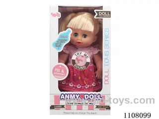 14 "Double Ponytail girl with IC