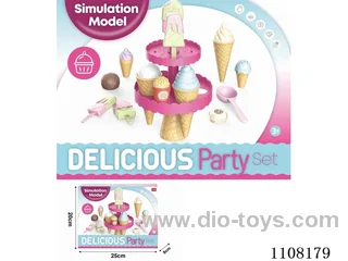 Ice cream counter set