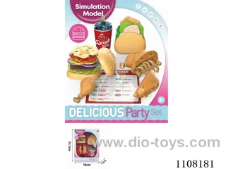 Hamburger boneless chicken set