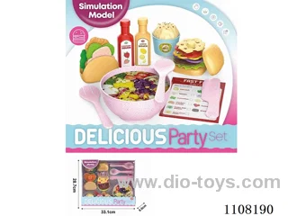 Burger salad set