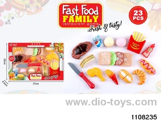 Premium Western Food Playset（23pcs）in window box
