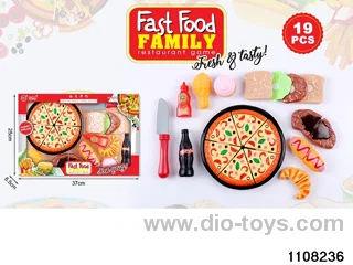 Premium Western Food Playset（19pcs）in window box