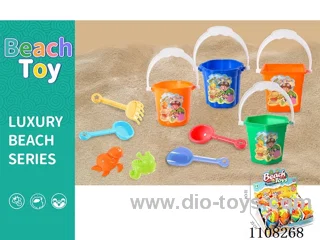 Beach bucket 7 pieces (12pcs)