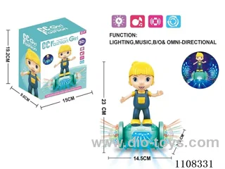Electric universal dazzling light music fashion girl