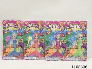 6 inch mermaid with light