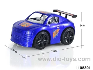 Q version inertia car in opp bag
