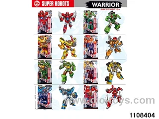 Transformers (franchise) in clam shell