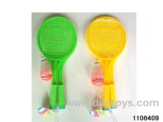tennis racket in Net bag