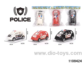 inertial police vehicle in opp bag