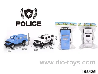 inertial police vehicle in opp bag