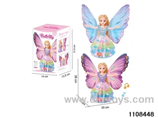 Electric Butterfly Princess W L/M in color box