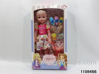 18 inch musical doll in window box