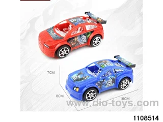 pull back car in opp bag