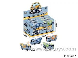 Press mixer truck
