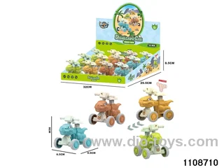 4WD dinosaur car
