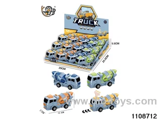 Press mixer truck