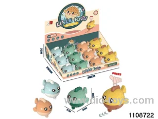 Stress puffer fish