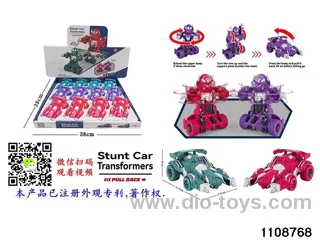 pull back Transformer Robot
