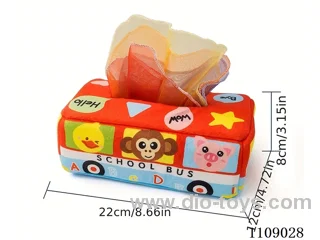 (Large) Tissue Box Bus type (3 sound paper +10 gauze)