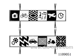 Soft baby book Traffic in Black and White