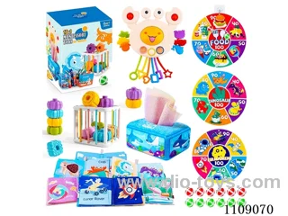 fill up toys/pull toys/Color Book *6/ Marine paper (10 mesh) *1/ Target (3 models with 12 balls and 3 hooks) (12 in 1)