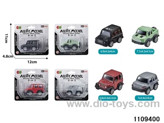 Alloy Pull Back Car