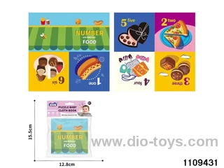 Early Learning Cloth Book
