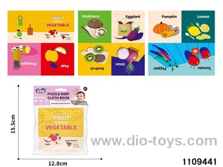 Early Learning Cloth Book