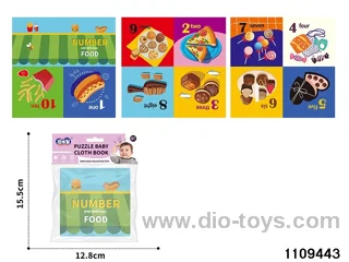 Early Learning Cloth Book