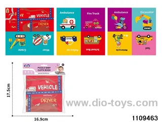 Early Learning Cloth Book