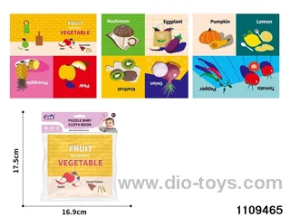Early Learning Cloth Book