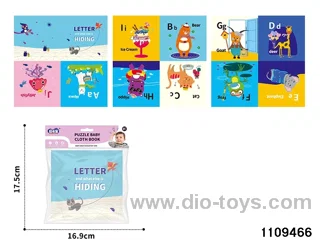 Early Learning Cloth Book