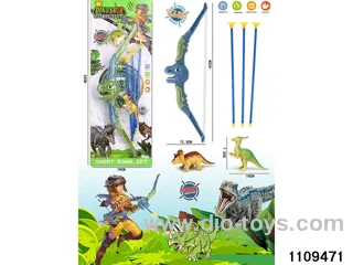 Dinosaur Bow and Arrow + Dinosaur
