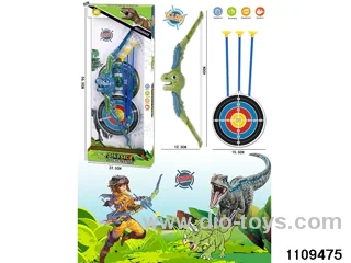 Dinosaur Bow and Arrow + Round Target
