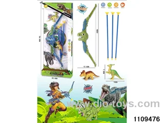Dinosaur Bow and Arrow + Dinosaur