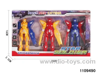 Transformer Robot with light