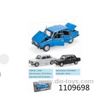 1:24 Metal car in window box