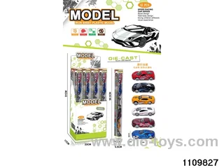 6pcs Alloy Scooter Set