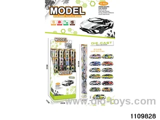 12pcs Alloy pull back car Set
