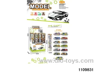 6pcs Alloy pull back car Set
