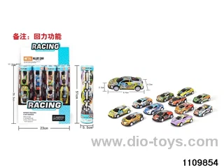 Alloy pull back Set