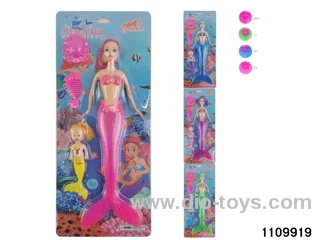 13.5 inch doll with light+3 inch doll