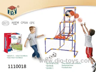 2-IN-1 SOCCER SHOOTING GAME SPORTS SPORTS TOYS in color box