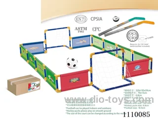 2in1 air hockey & soccer Game