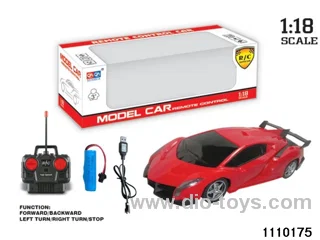 1:18 4 ch rc car，include battery
