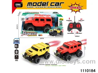 1:18 rc spray car,include battery