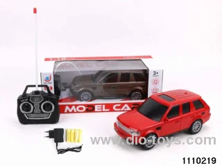 1:18 4 ch rc car with light,include battery